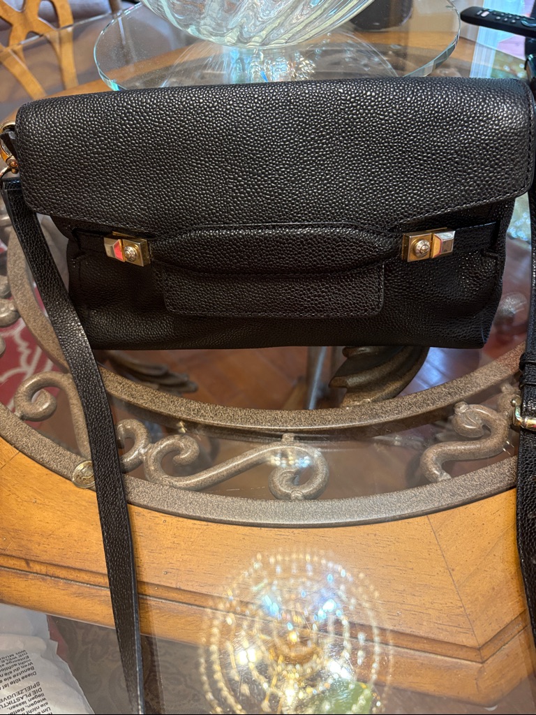 Henri Bendel Pebbled Leather Crossbody
